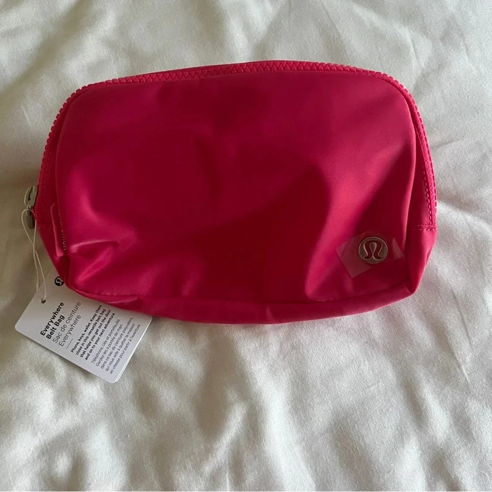 lululemon everywhere belt bag lip gloss lemon bunny Curated Bundle: 2 Bags in Sonic Plus A Little Extra Lululemon Everywhere Belt Bag 1L-Lip